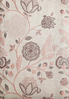 EA Design Jacobean 132 x 90 Eyelet Curtains, Blossom