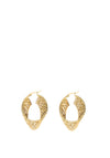 The Serafina Collection Twist Hoop Earrings, Gold