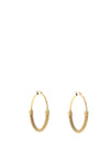 The Serafina Collection Large Hoop Earrings, Gold