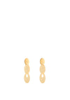 Serafina Collection 3 Disc Drop Earrings, Gold