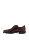 Ecco Mens Helsinki Laced Shoes, Brown