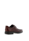 Ecco Mens Helsinki Laced Shoes, Brown