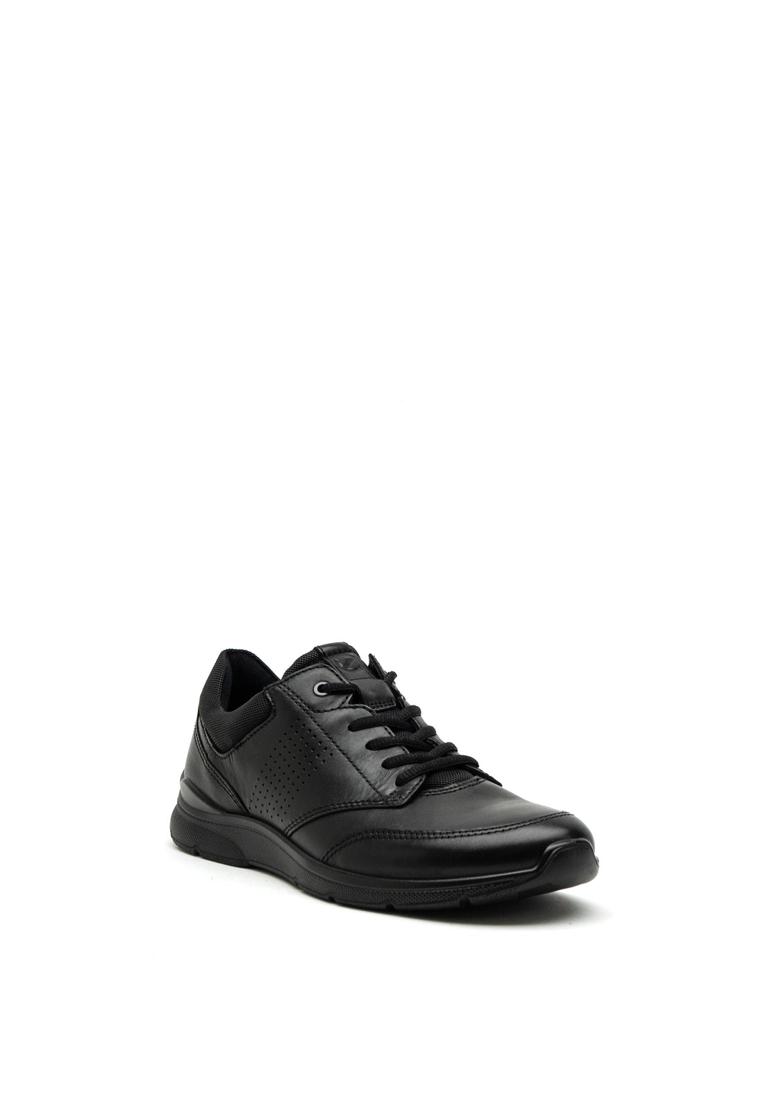 Ecco Mens Irving Leather Shoe, Black
