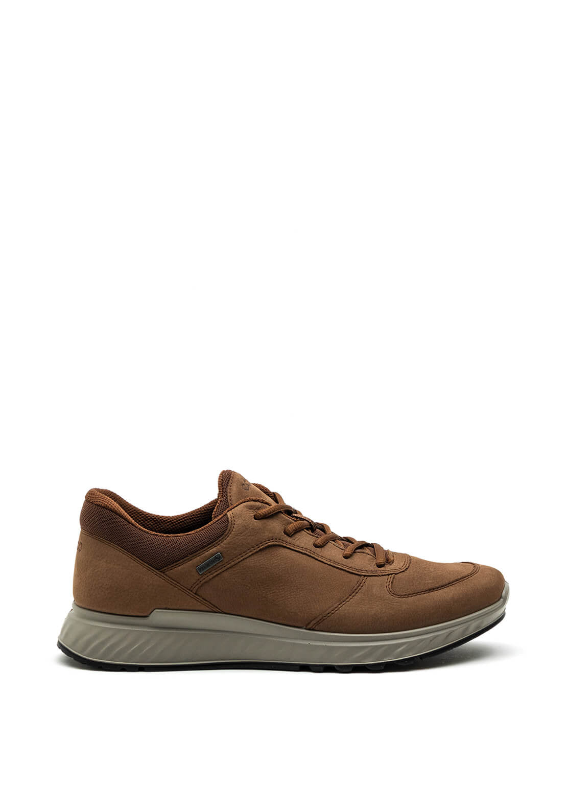 Ecco Mens Gore-Tex Exostride Shoe, Cocoa Brown
