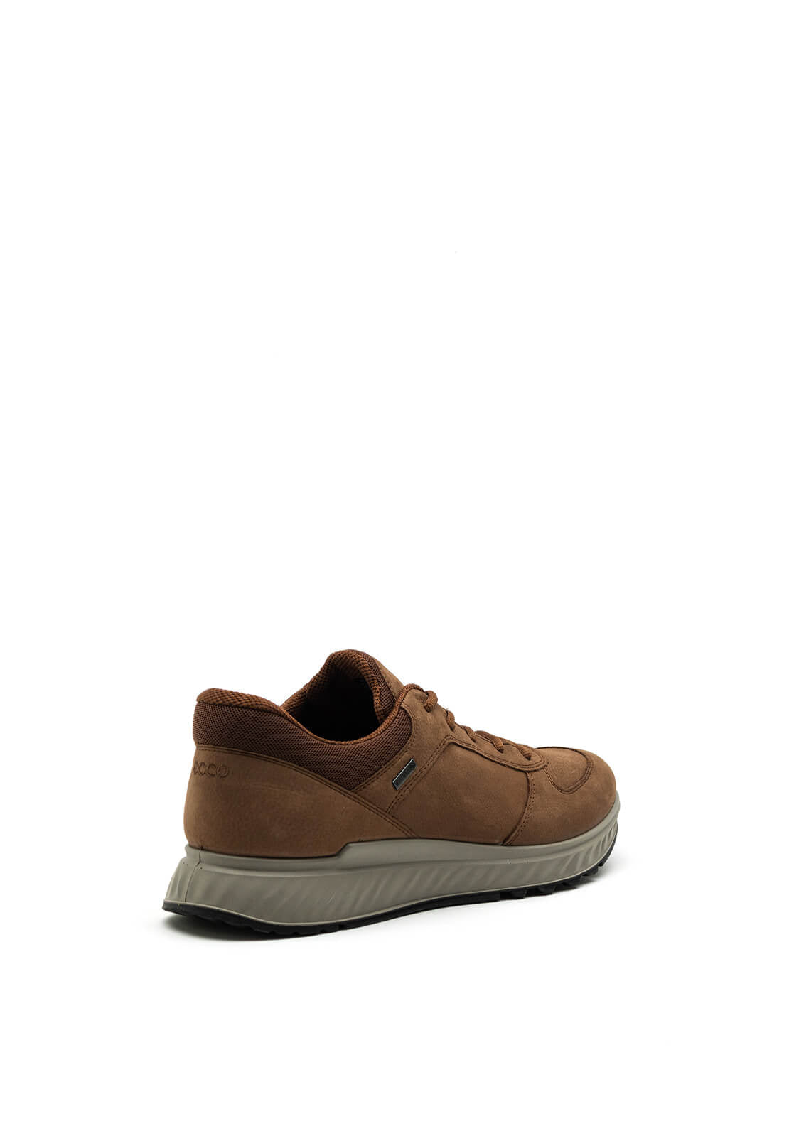 Ecco Mens Gore-Tex Exostride Shoe, Cocoa Brown