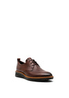 Ecco Mens ST 1 Hybrid Leather Casual Shoes, Cognac