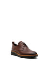 Ecco Mens ST 1 Hybrid Leather Casual Shoe, Cognac
