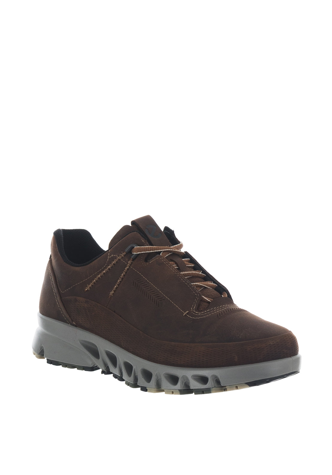 Ecco’s Men’s Gore-Tex Leather Trainer, Brown