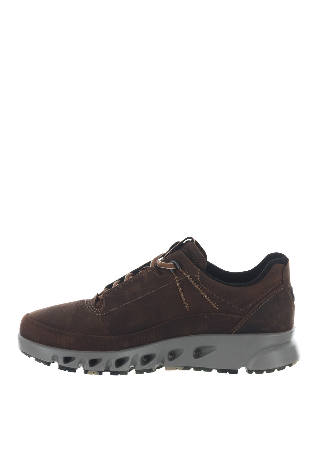 Ecco’s Men’s Gore-Tex Leather Trainer, Brown
