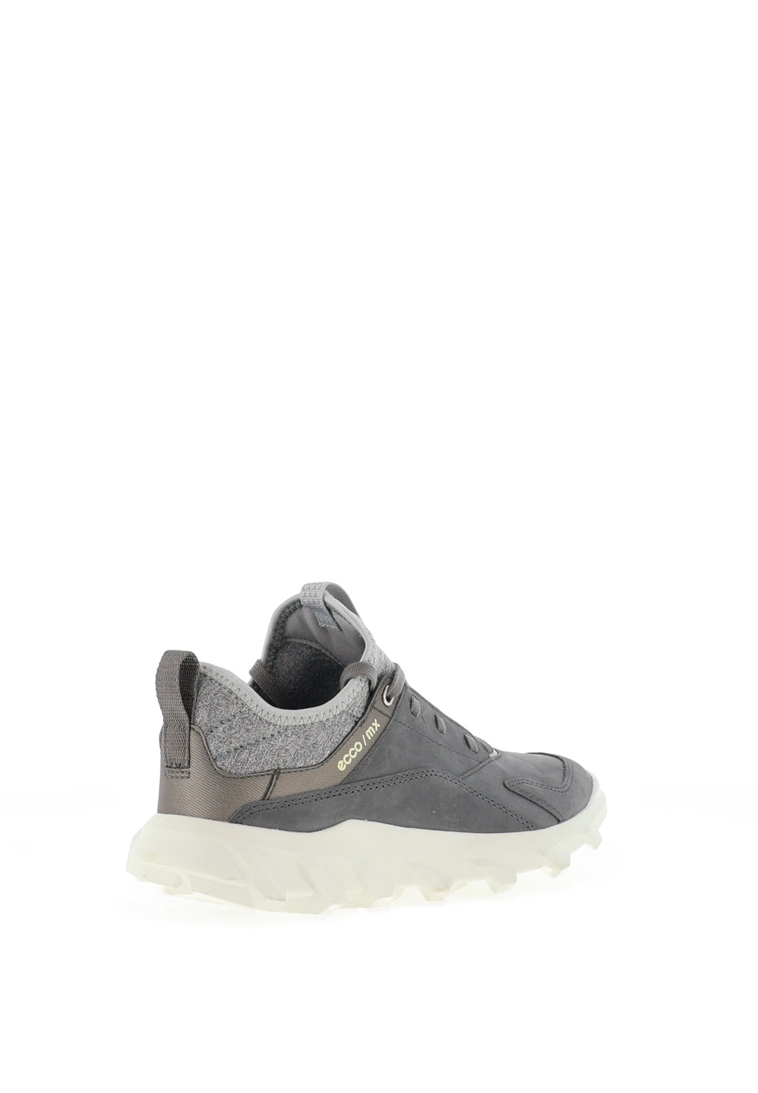 Ecco Womens MX Nubuck Leather Trainer, Grey