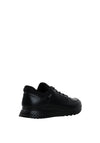 Ecco Mens Exostride Leather Waterproof Trainer, Black