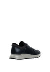 Ecco Mens Exostride Leather Trainer, Navy