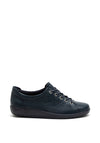 Ecco Women’s Leather Comfort Shoe, Navy