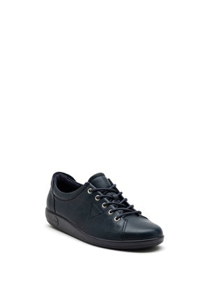 Ecco Women’s Leather Comfort Shoe, Navy