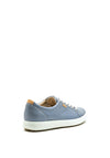 ECCO Soft 7 Classic Lace Up Comfort Trainer, Blue