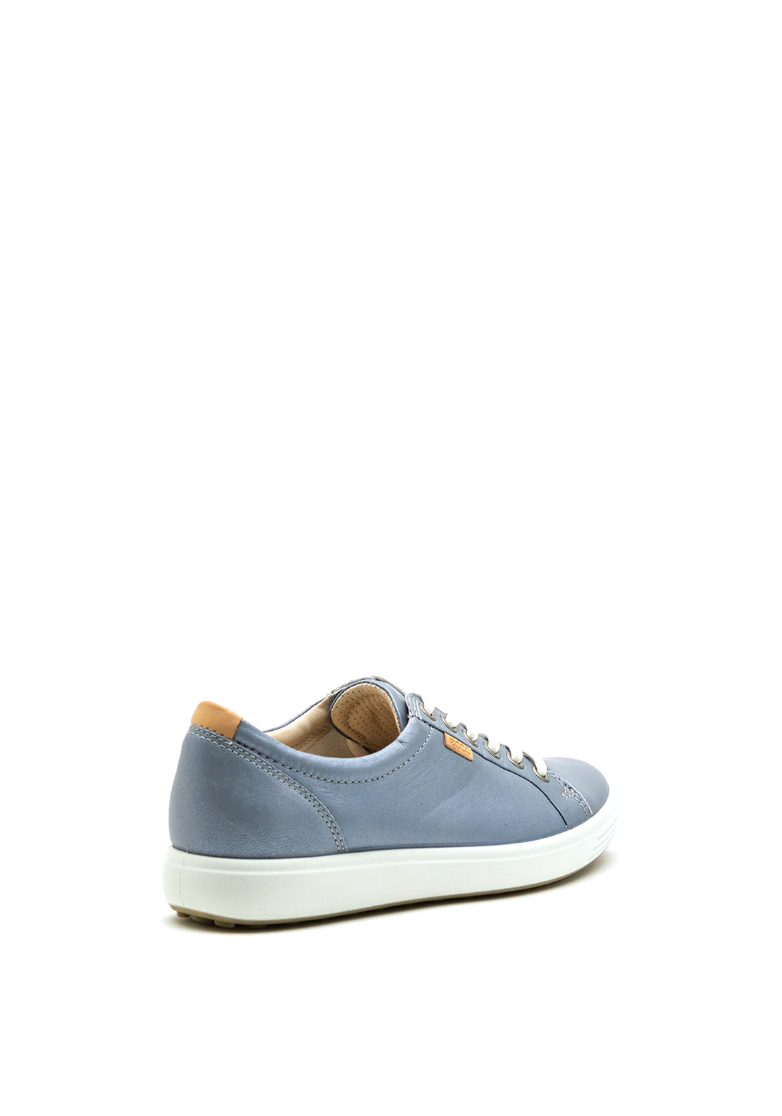 ECCO Soft 7 Classic Lace Up Comfort Trainer, Blue