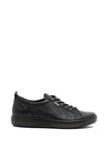 Ecco Soft Leather Comfort Shoes, Black