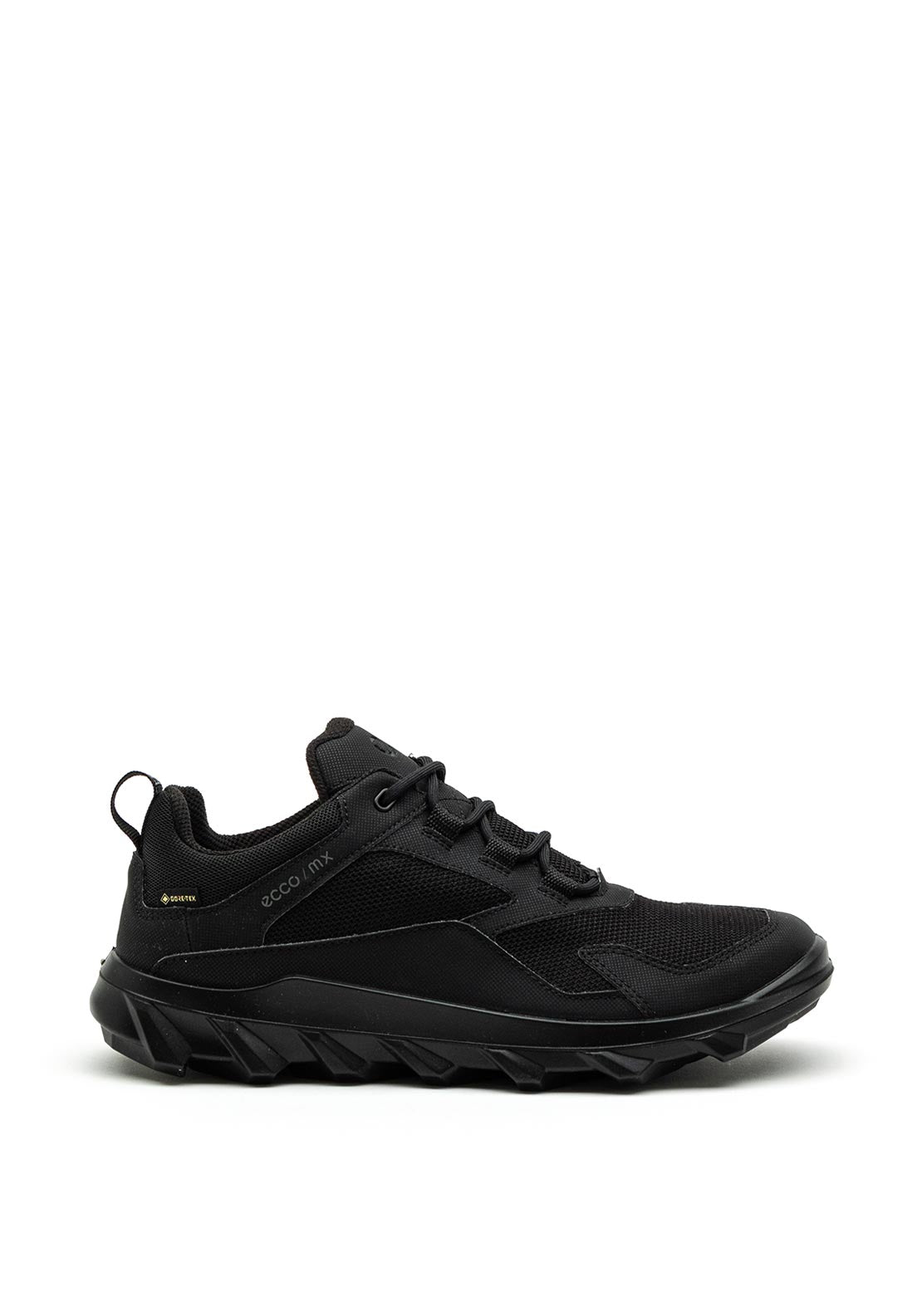 Ecco Womens MX Canvas Trainer, Black