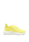 Ecco Womens Therap Leather Trainers, Yellow