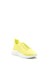 Ecco Womens Therap Leather Trainers, Yellow