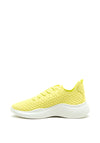Ecco Womens Therap Leather Trainers, Yellow