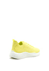 Ecco Womens Therap Leather Trainers, Yellow