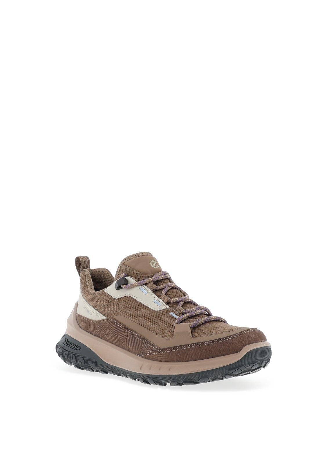 Ecco Womens Michelin Sole Trainers, Taupe McElhinneys