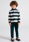 Mayoral Boys Basic Chino Trouser, Green