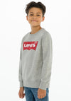 Levis Logo Crew Neck Sweater, Grey