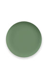 Eddingtons Mediterranean Dinner Plate, Green Turf