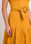 Seventy1 Belted Midi Smock Dress, Mustard