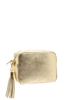 Elie Beaumont Camouflage Strap Crossbody Bag, Gold