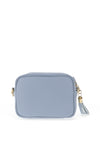 Elie Beaumont Pebbled Leather Crossbody Bag, Blue