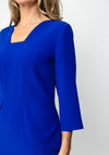 Ella Boo Cropped Sleeve Pencil Dress, Royal Blue