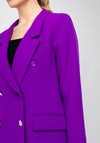 Ella Boo Double Breasted Trouser Suit, Purple