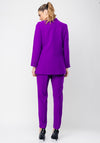 Ella Boo Double Breasted Trouser Suit, Purple