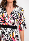 Ella Boo Floral Outline Print Maxi Dress, Multi