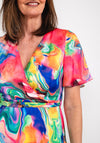 Ella Boo Swirl Print Maxi Dress, Multi