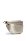 Elie Beaumont Sling Metallic Crossbody Bag, Gold