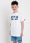 Ellesse Boys Greccio Short Sleeve Tee, White