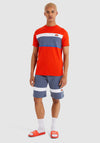 Ellesse Ludacrini T-Shirt, Orange Multi