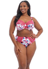 Elomi Morgan Floral Stretch Banded Bra, Pink Multi