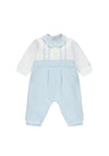 Emile Et Rose Denny Footless Babygrow, Blue