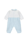 Emile Et Rose Denny Footless Babygrow, Blue
