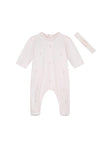 Emile Et Rose Demi Babygrow and Hairband, Pink