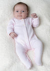 Emile Et Rose Baby Girl Tessa Babygrows and Teddy Gift Box, Pink