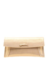 Emis T26 Bow Clutch Bag, S246 Gold