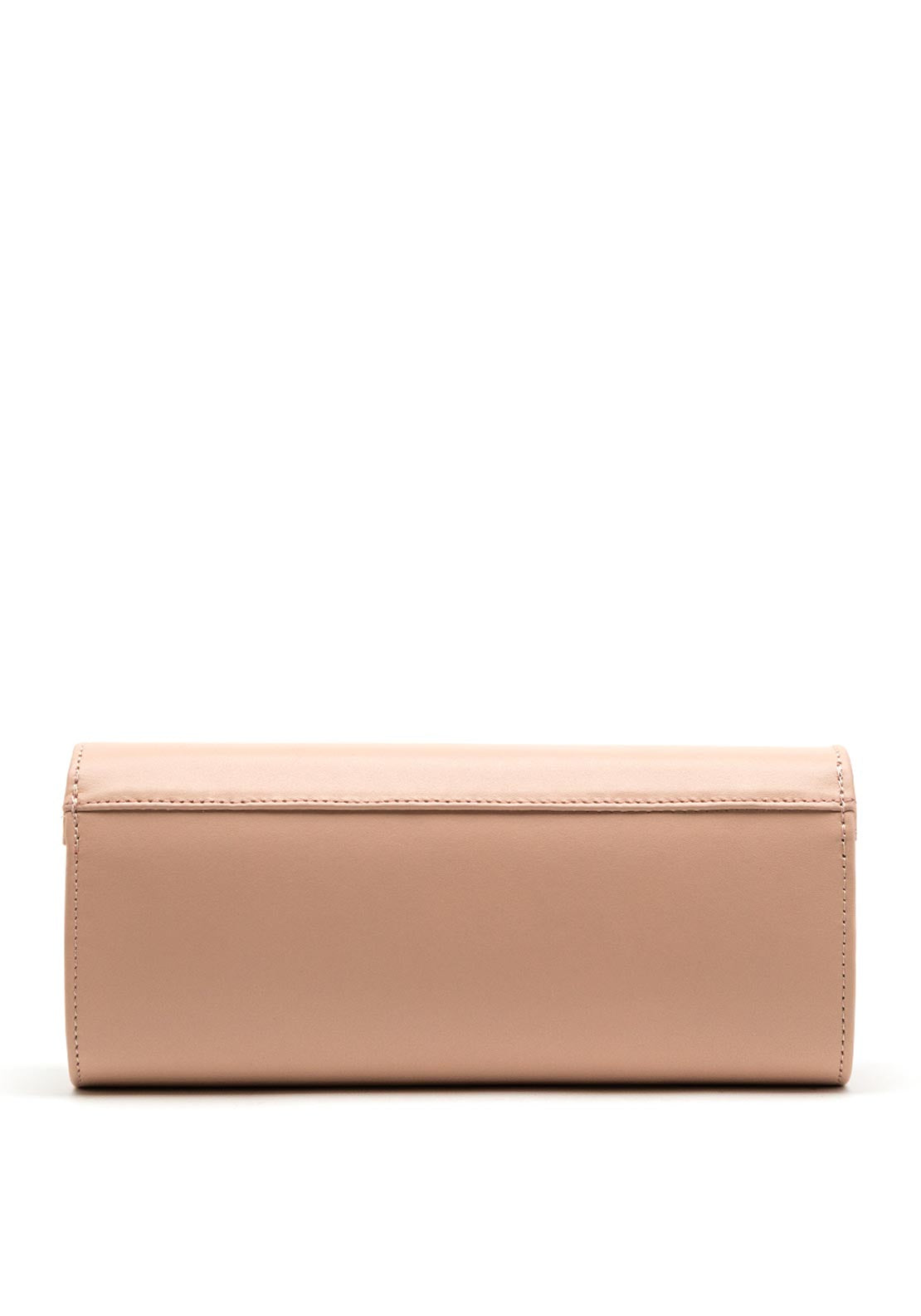 Emis Leather Clutch Bag, Dusty Pink