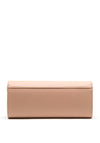 Emis Leather Clutch Bag, Dusty Pink