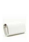 Emis Leather Clutch Bag, White